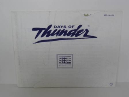 Days of Thunder - NES Manual